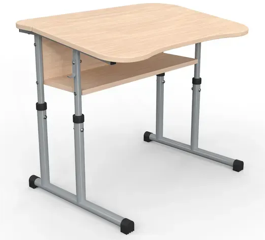 Стіл учнівський Школяр кругла труба №4-6/ 700х500 МФ Вересень